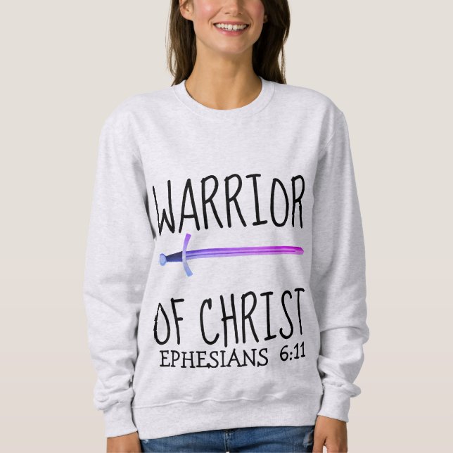 HERR DER CHRISTENFRAU, DAMIT meine DAMEN, CHRISTLI Sweatshirt (Vorderseite)