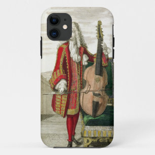 Herr, der das Cello spielt, erschienene c.1688-90 Case-Mate iPhone Hülle