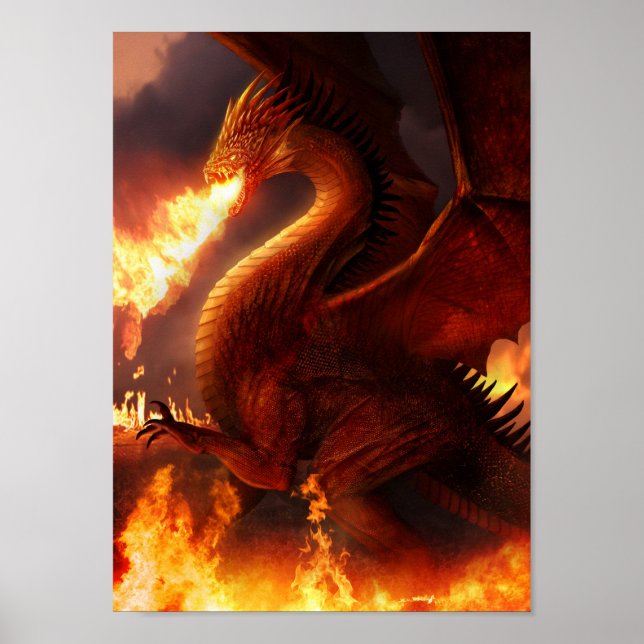 Herr der Drachen Poster (Vorne)