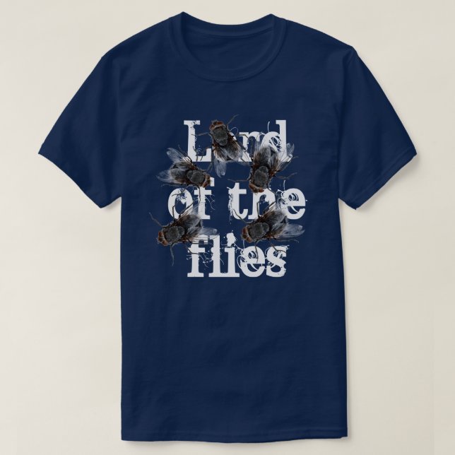 Herr der Fliegen T-Shirt (Design vorne)