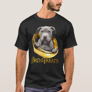 Herr der Leckerlis Grauer Pitbull-Welpe T-Shirt