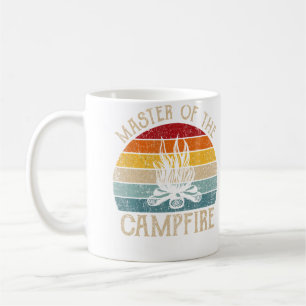Herr des Lagerfeuers Camping Camper Kaffeetasse