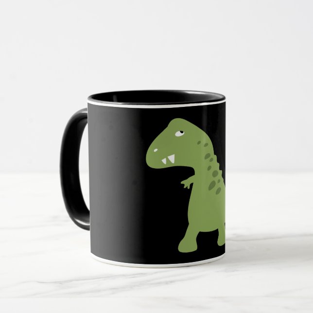 Herr Dinosaur Tasse (Vorderseite Links)