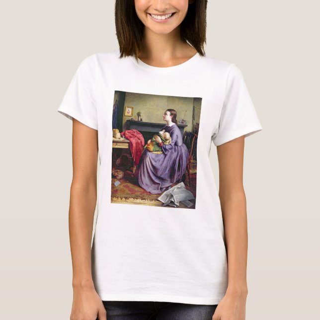 Herr, du wirst getan werden, 1855 (Öl auf Leinwand T-Shirt (Vorderseite)