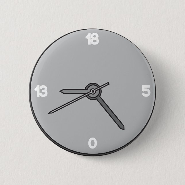 Herr E Clock Button (Vorderseite)