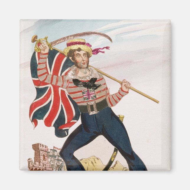 Herr E.F. Saville als "Union Jack Magnet (Vorne)