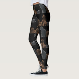 Herr E und Ragnar Leggings