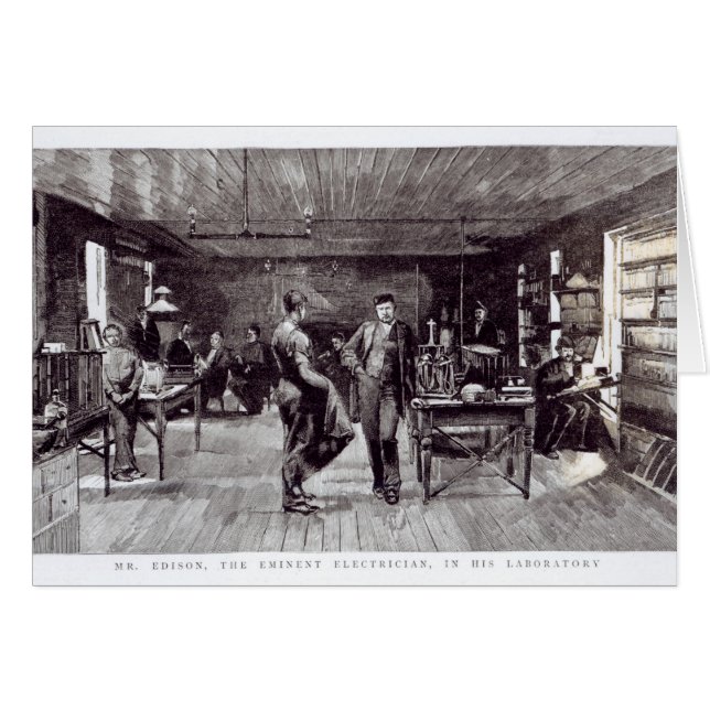 Herr Edison , Der herausragende Elektriker (Vorderseite (Horizontal))