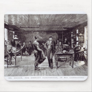 Herr Edison, der hervorragende Elektriker Mousepad