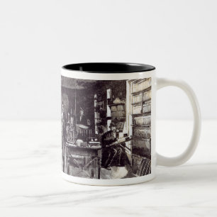 Herr Edison, der hervorragende Elektriker Zweifarbige Tasse