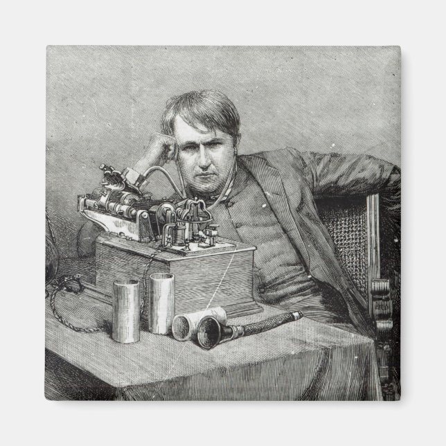 Herr Edisons neuer Tonträger Magnet (Vorne)