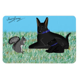 Herr Eichhörnchen - Eile Magnet