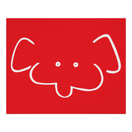 Herr Elephant Poster