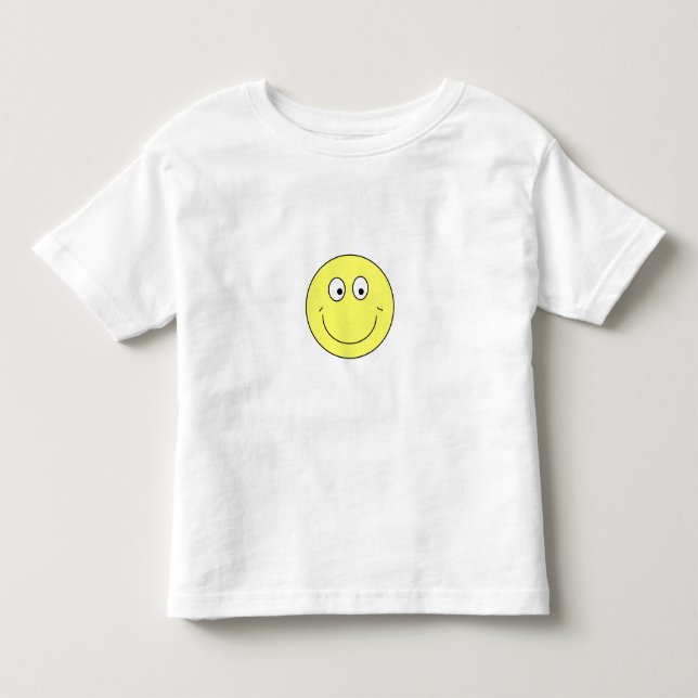 Herr Emoticon Kleinkind T-shirt (Vorderseite)