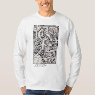 Herr Emptyful, Tintenzeichnung T-Shirt