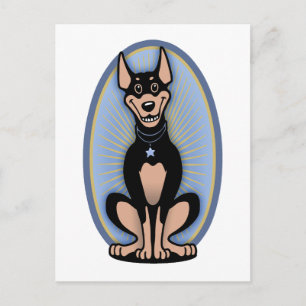 Herr Engaging Postkarte