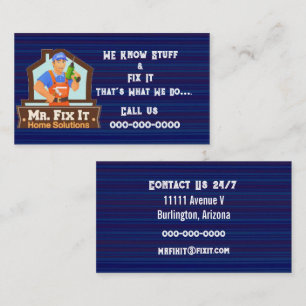 Herr Fix IT Business Card Visitenkarte