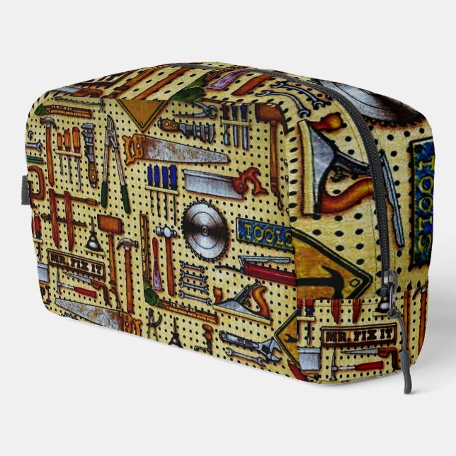 Herr Fix It Handyman Tools Waschbeutel (Rechte Ecke)