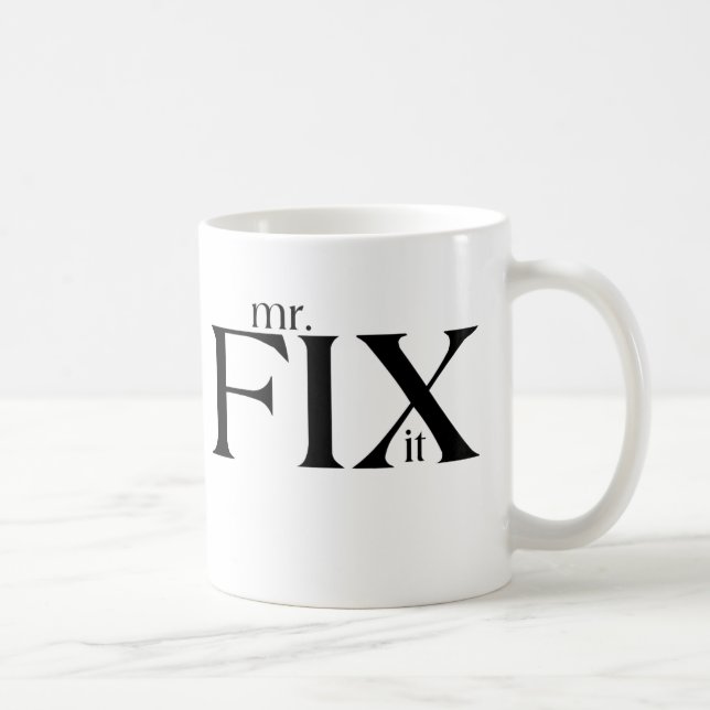 Herr Fix It Kaffeetasse (Rechts)