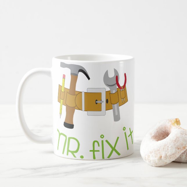 Herr Fix Kaffeetasse (Mit Donut)