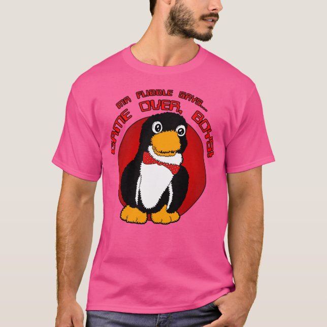 Herr Flibble sagt: T-Shirt (Vorderseite)