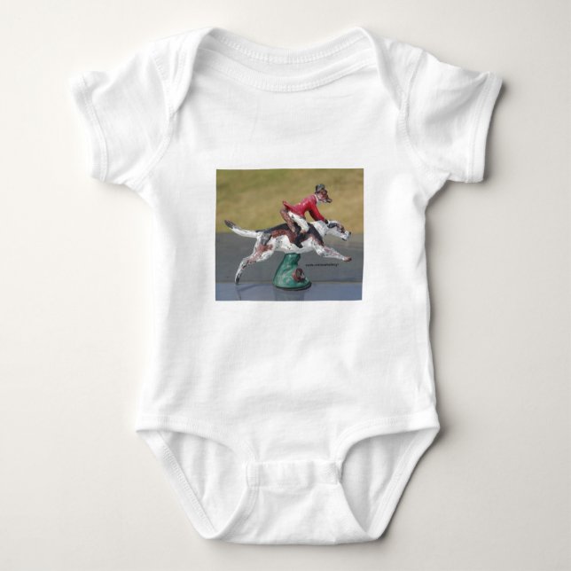 Herr Fox Cross-Country Baby Strampler (Vorderseite)