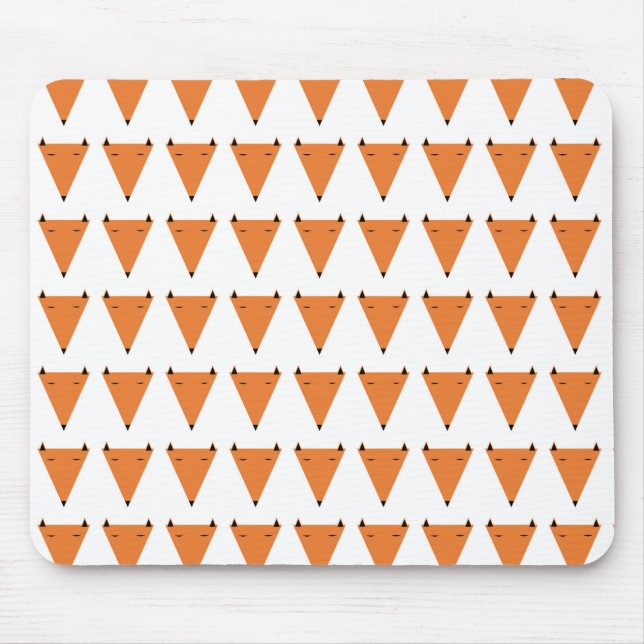 Herr Fox Pattern Mousepad (Vorne)