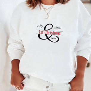Herr & Frau 1. Weihnachten Sweatshirt
