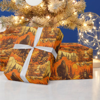 Herr & Frau Bigfoot Genießen Sie die Natur Geschenkpapier