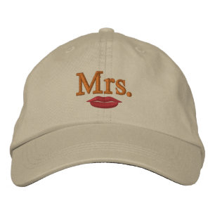 Herr & Frau Embroidery bestickte Cap Kappe