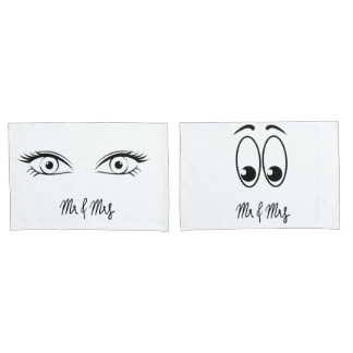 Herr & Frau Eye Pillowcases Kissenbezug