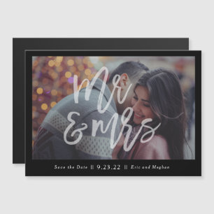 Herr & Frau Magnetic Save the Date Magnetic Magnet