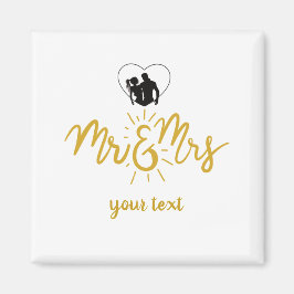 Herr & Frau Newly Wed Magnet