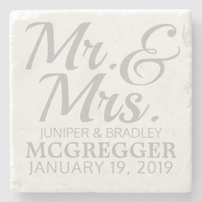 Herr & Frau Untersetzer (Vorderseite)