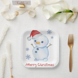 Herr Frosty Pappteller