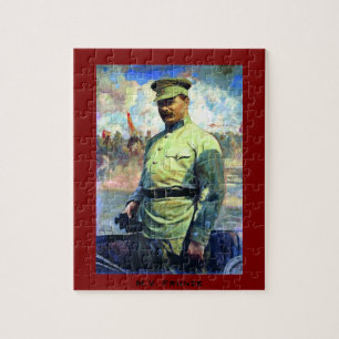 Herr Frunze - sowjetischer Offizier, Rote Armee - Puzzle