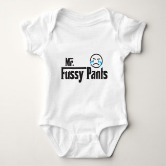 Herr Fussy Pants Baby Strampler