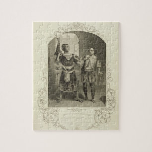 Herr G.V. Brooke als Othello und James Bennett als Puzzle