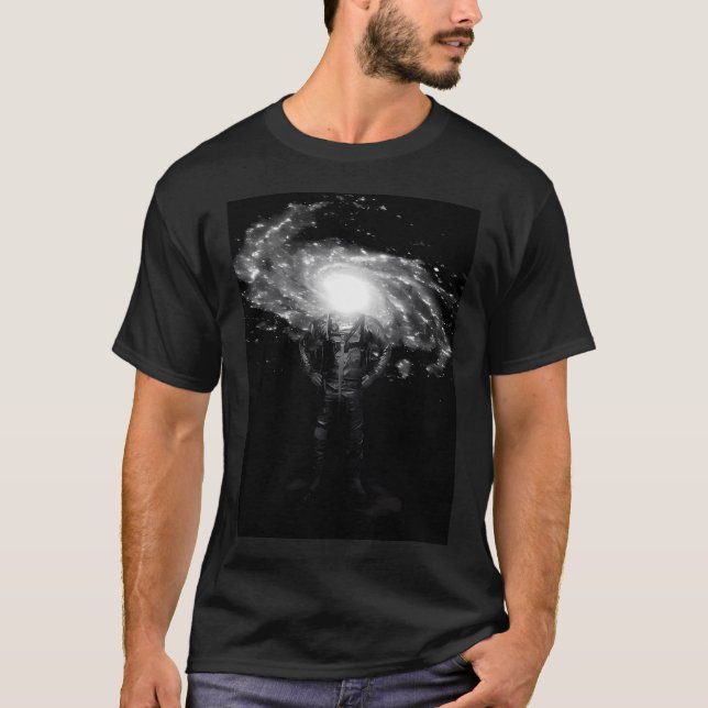 Herr Galaxie T-Shirt (Vorderseite)