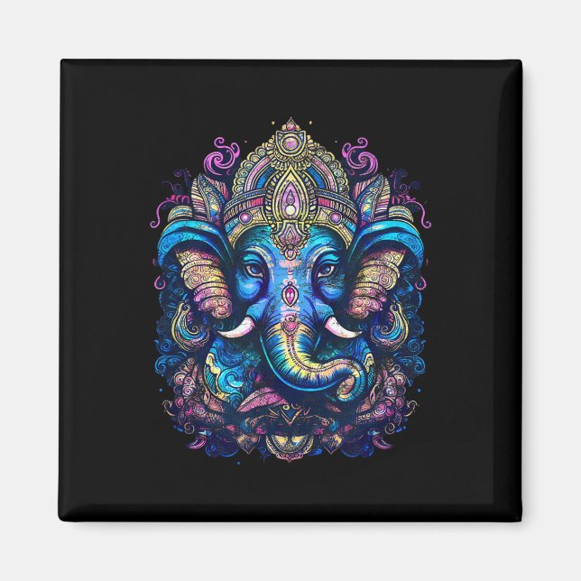 Herr Ganesh, Hinduismus, Buddhismus, Elefantengott Magnet (Vorne)