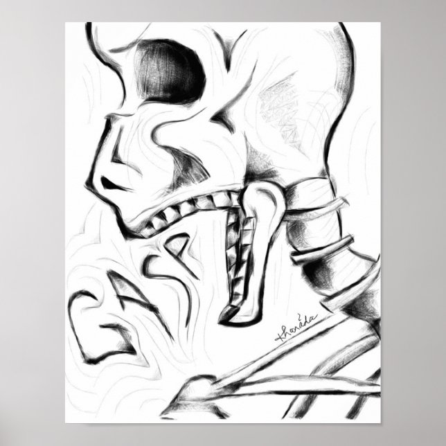 Herr Gasp 11 x 14 Poster (Vorne)