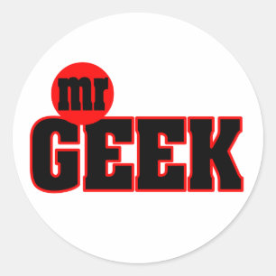 Herr Geek Sticker