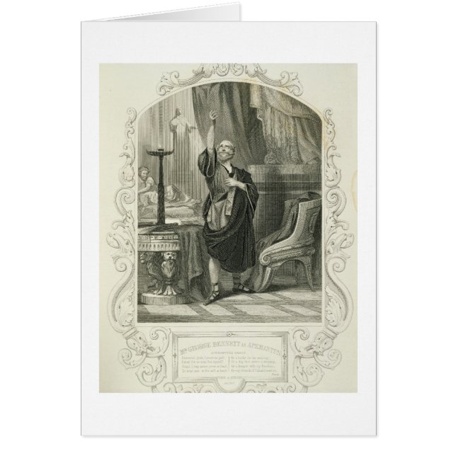 Herr George Bennett als Apemantus, Szene 2 der (Vorne)