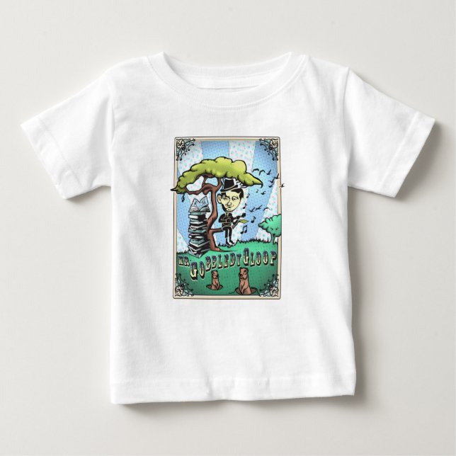 Herr Gobbledy Gloop Baby T-shirt (Vorderseite)