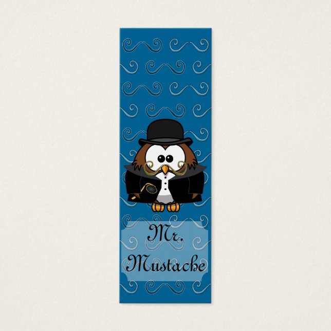 Herr Gold Mustache Owl (Vorderseite)