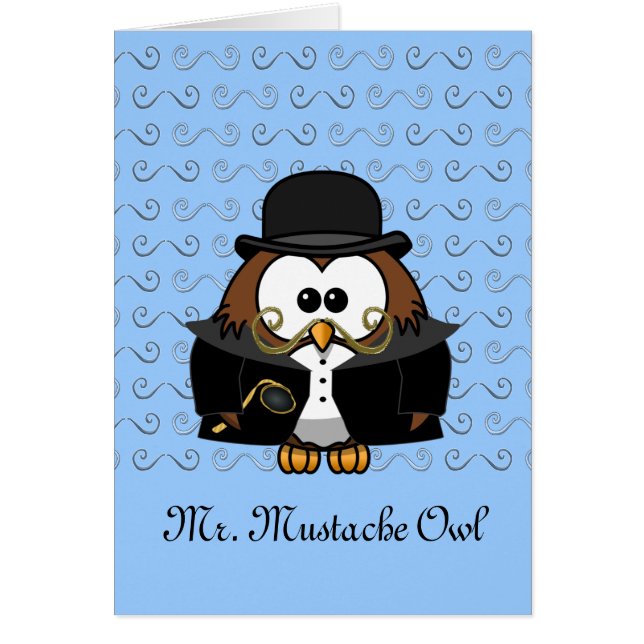 Herr Gold Mustache Owl (Vorne)