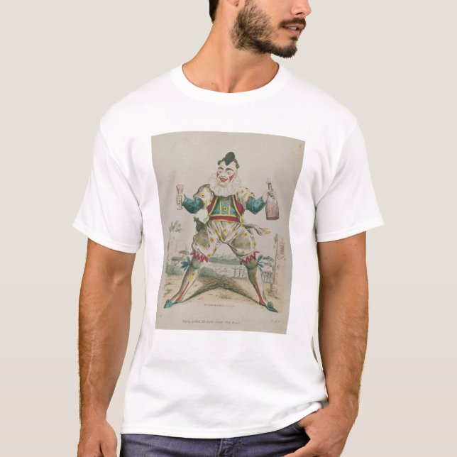 Herr Grimaldi als Clown T-Shirt (Vorderseite)