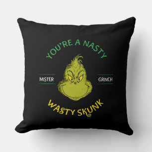 Herr Grinch Du bist ein garstiger, widerlicher S Kissen