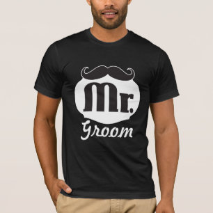Herr Groom Mustache T-Shirt