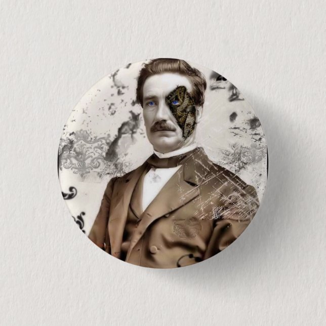 Herr Growlands Replacement Button (Vorderseite)